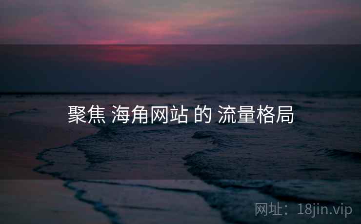 聚焦 海角网站 的 流量格局  第1张