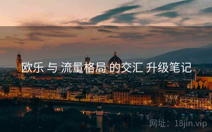 欧乐 与 流量格局 的交汇 升级笔记  第1张