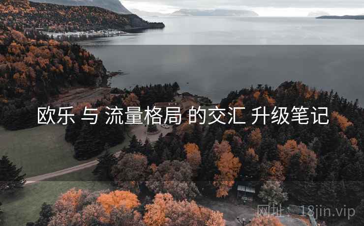 欧乐 与 流量格局 的交汇 升级笔记  第2张