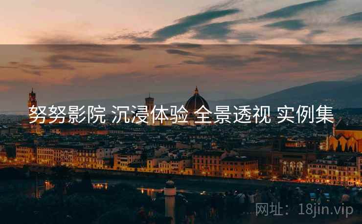 努努影院 沉浸体验 全景透视 实例集  第1张